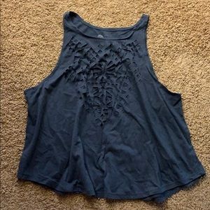 Steel blue ROXY tank